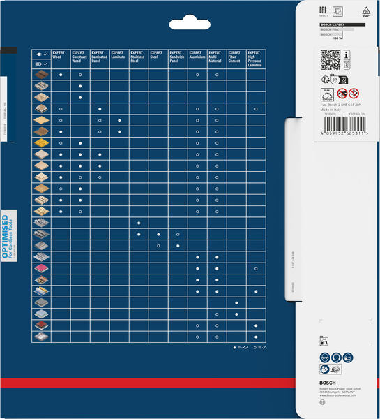 BOSCH EXPERT Fibre Cement cordless list kružne testere, 250×2,2/1,6×30 mm, T6 - List kružne testere EX FC B 250x30-6 (2608902203)