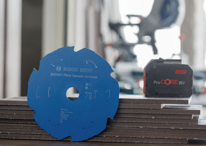 BOSCH EXPERT Fibre Cement cordless list kružne testere, 250×2,2/1,6×30 mm, T6 - List kružne testere EX FC B 250x30-6 (2608902203)