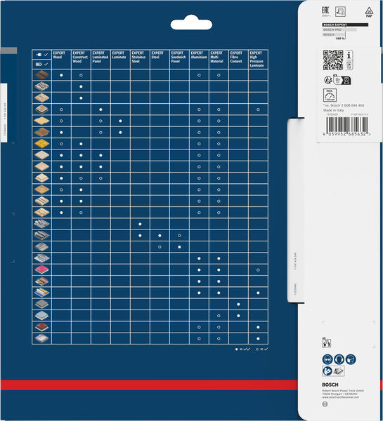 BOSCH EXPERT Wood list kružne testere, 250×2,8/1,8×30 mm, T60 - List kružne testere EX WO T 250x30-60 (2608902235)-SBT Alati Beograd