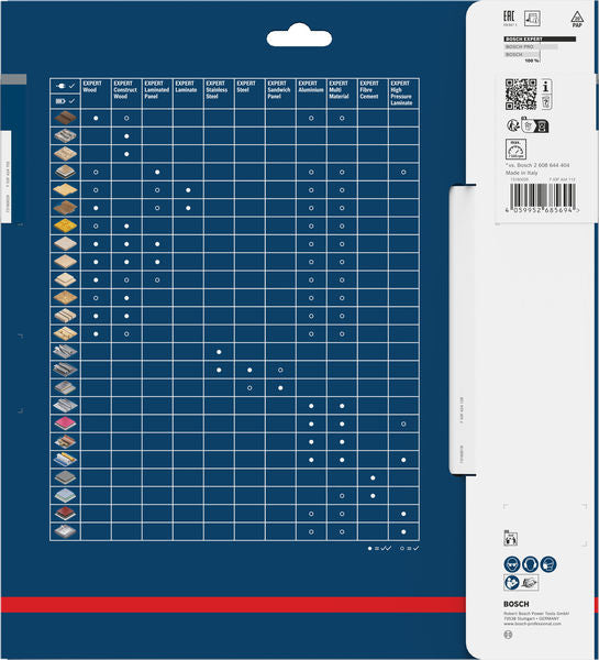 BOSCH EXPERT Wood list kružne testere, 254×2,6/1,8×25,4 mm, T40 - List kružne testere EX WO T 254x25.4-40 (2608902241)-SBT Alati Beograd