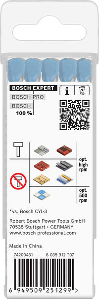 BOSCH EXPERT HEX-9 Multi Construction burgija, 6×60×100 mm - (2608902284)-SBT Alati Beograd