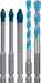 BOSCH EXPERT HEX-9 Hard Ceramic i HEX-9 Multi Construction set, 5 delova - Burgija za pločice HEX-9 HC+MCB 5pc Set (2608902314)-SBT Alati Beograd