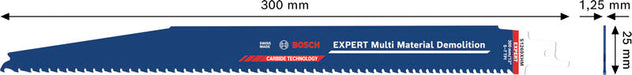 BOSCH EXPERT Multi Material Demolition S1269XHM list testere - List sablja testere RBE S1269XHM 1PC (2608902344)-SBT Alati Beograd