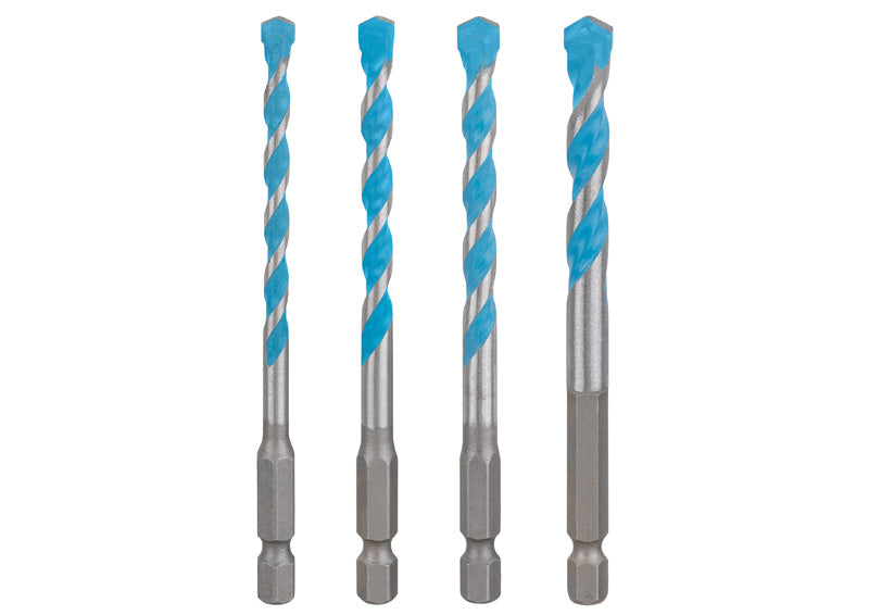 BOSCH EXPERT HEX-9 Multi Construction set burgija, 5,5×60×100; 6×60×100; 7×60×100; 8×50×100 mm, 4 dela - EXPERT HEX-9 MultiC burgij set 5.5/6/7/8 (2608902369)-SBT Alati Beograd