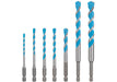 BOSCH EXPERT HEX-9 Multi Construction set burgija, 4×45×90; 5×50×100; 6×60×100; 6×60×100; 8×50×100; 10×90×150; 12×90×150 mm, 7 delova - EXPERT HEX-9 MultiC set 4/5/6/8/10/12 (2608902370)-SBT Alati Beograd