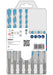 BOSCH EXPERT HEX-9 Multi Construction set burgija, 5×50×100; 5,5×60×100; 5×60×100; 6×90×150; 7×90×150; 8×90×150; 10×90×150 mm, 7 delova - EXPERT HEX-9 MultiC set 5/5.5/6/7/8/10 (2608902371)-SBT Alati Beograd