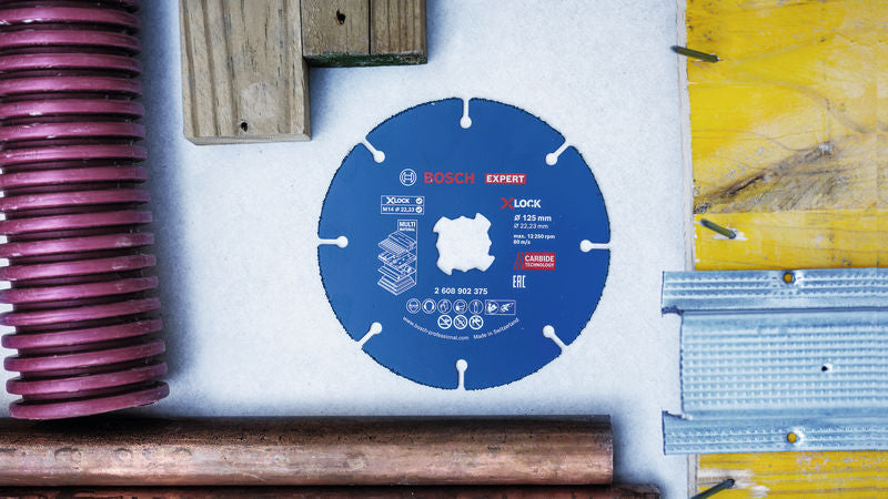 BOSCH EXPERT Multi Material Carbide rezna ploča, 115 x 22,23 mm, X-Lock - Ploča za razdvajanje RBE X-LOCK CMW Ø11 (2608902374)-SBT Alati Beograd