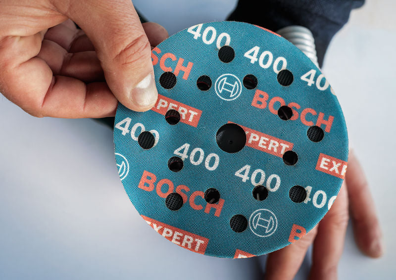 BOSCH EXPERT O780 brusni disk sa folijom, 125 mm, G400 - (2608902415)-SBT Alati Beograd