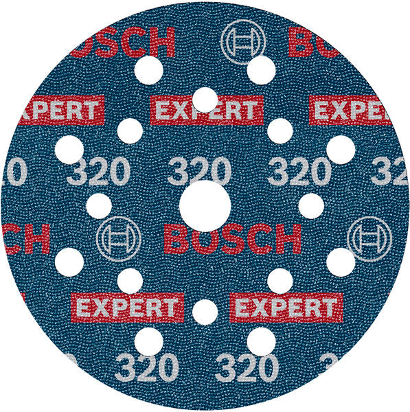 BOSCH EXPERT O780 brusni disk sa folijom, 125 mm, G320 - (2608902422)-SBT Alati Beograd