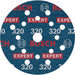 BOSCH EXPERT O780 brusni disk sa folijom, 125 mm, G320 - (2608902422)-SBT Alati Beograd