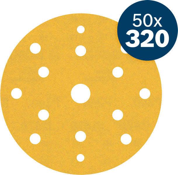 BOSCH EXPERT C470 brusni papir sa više rupa za rotacione brusilice od 150 mm, G320, 50 delova - (2608902501)-SBT Alati Beograd