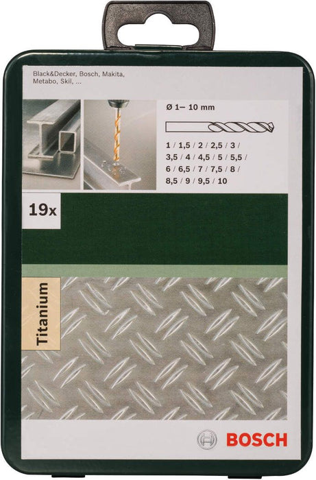 Bosch 19-delni set HSS-TiN burgija za metal (2609255114)