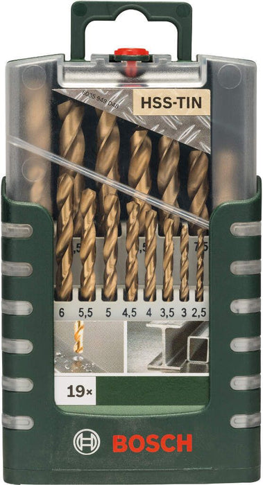 Bosch 19-delni set HSS-TiN burgija za metal (2609255134)