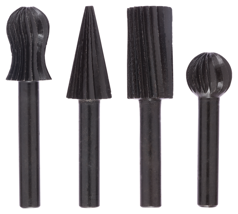 BOSCH Komplet glodala za slobodoručno glodanje, 4 dela - 3-delni set turpija za glodanje 13X56 (2609255303)-SBT Alati Beograd