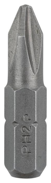 BOSCH Standardni krstasti (PH) nastavci za odvrtače - Bit odvrtača Standard PH2 25 mm, 1/4 hex (2609255914)-SBT Alati Beograd