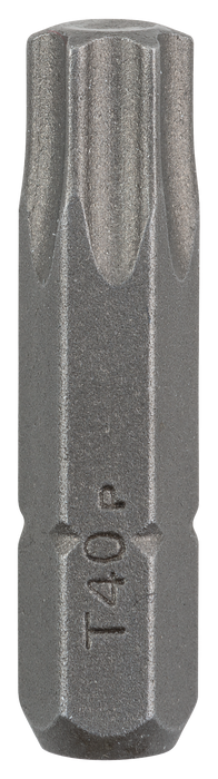 BOSCH Nastavci za odvrtače za standardne unutrašnje Torx® vijke (T) - Bit odvrtača Standard T40 25mm, 1/4" hex (2609255938)-SBT Alati Beograd