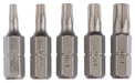 BOSCH Standardni Internal Torx® T Set komplet nastavaka za odvrtače, 5 delova - 5-delni set bitova odvrtača Standard (T) (2609255970)-SBT Alati Beograd