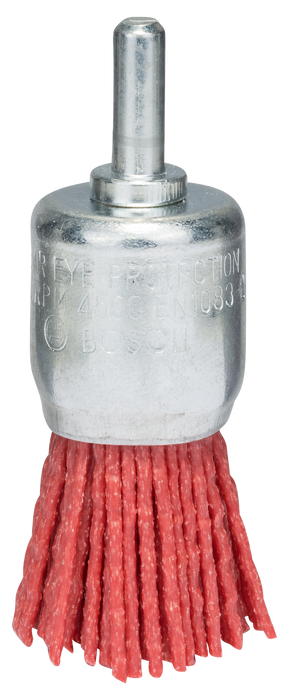 BOSCH Krajnja četka za bušilice – najlonska žica sa abrazivom obloženim aluminijum-oksidom K80, 25 mm - DIY_ČETKA NAJLON 25X6 (2609256540)-SBT Alati Beograd