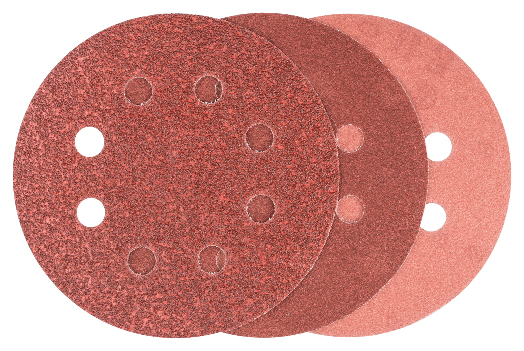 BOSCH Komplet kombinovanih brusnih listova 115 mm, 6 delova - 6-delni set br.listova za eksc.brusilice (2609256A21)-SBT Alati Beograd