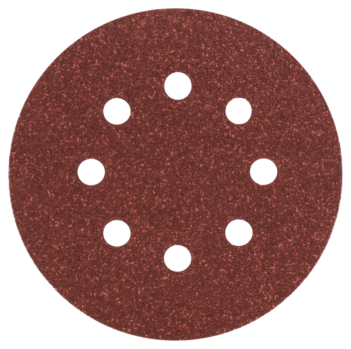 BOSCH Komplet brusnih listova 125 mm, 5 delova - 5del.set br.listova za eksc.brus125,G80 (2609256A24)-SBT Alati Beograd