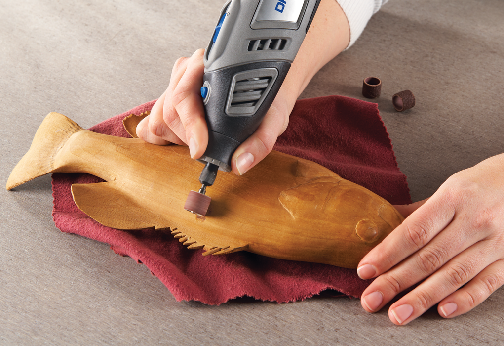 BOSCH Sanding Band &amp; Mandrel 13 mm grit 60 (407) - Traka i osovina za bruš. od13mm,krup.60 (2615040732)-SBT Alati Beograd