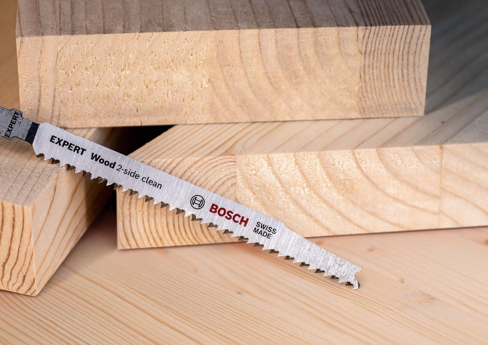 Bosch EXPERT „Wood 2-side clean“ T 308 B list ubodne testere, 25-delni - 2608900552