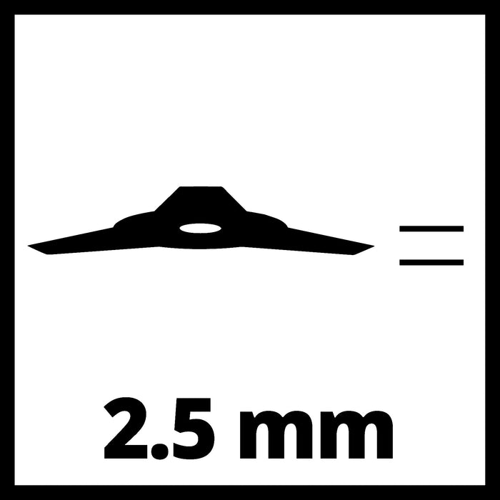 EINHELL - Trokraki nož za trimer 255mm/2,5mm, - (3405082)-SBT Alati Beograd