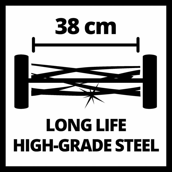 EINHELL - GE-HM 18/38 Li-Solo, Ručna akumulatorska kosačica - (3414200)-SBT Alati Beograd