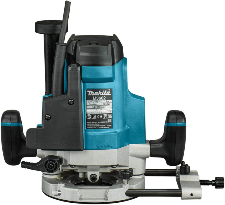 Makita MT električna glodalica-ober frezer 1.650W, prihvat 6/8/12mm M3602B