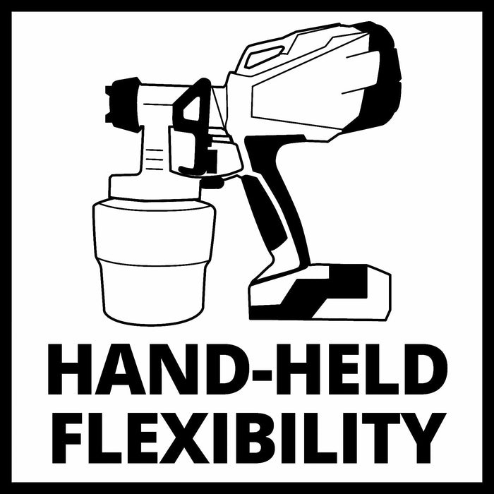 EINHELL - TC-SY 18/60 Li-Solo, Akumulatorski pištolj za farbanje - (4260025)-SBT Alati Beograd