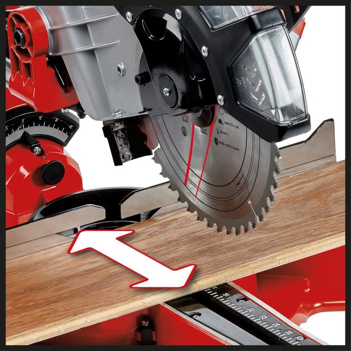 EINHELL - TC-SM 2534/1 Dual, Potezna preklopna testera - (4300395)-SBT Alati Beograd