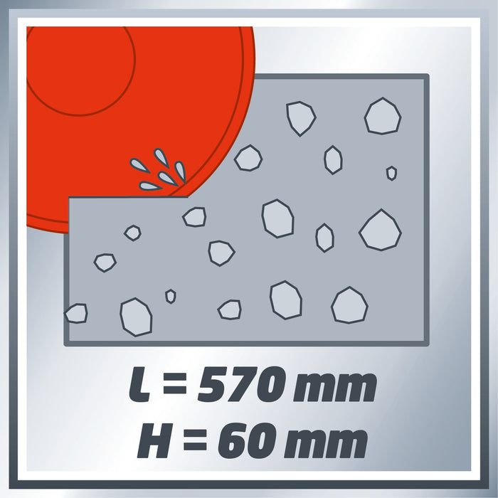 EINHELL - TE-SC 570 L, Rezač granita i pločica - (4301444)-SBT Alati Beograd