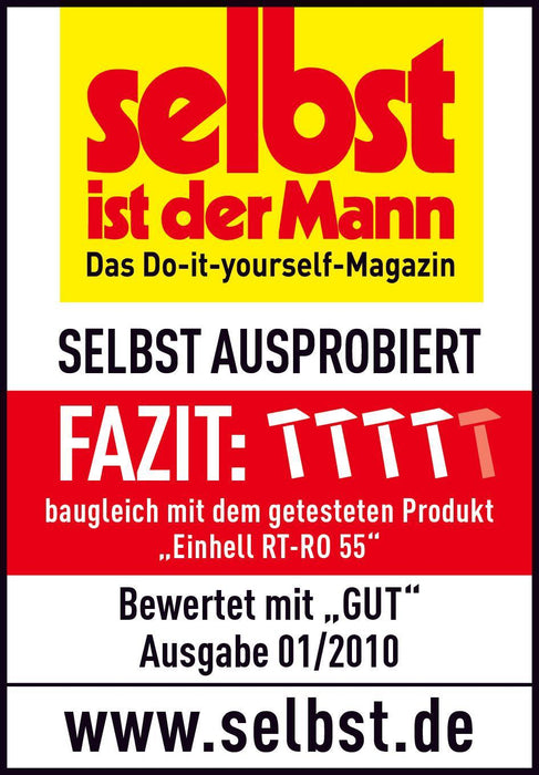 EINHELL - TE-RO 1255 E, Električna ručna glodalica - (4350490)-SBT Alati Beograd