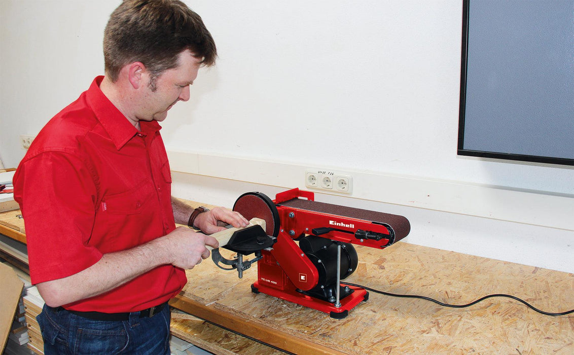 EINHELL - TC-US 400, Stacionarna brusilica sa trakom i diskom - (4419255)-SBT Alati Beograd