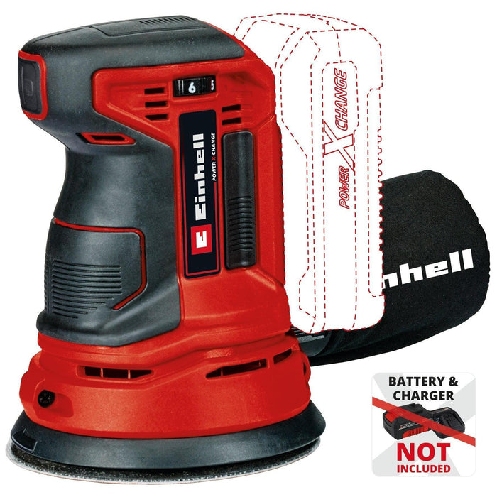 EINHELL - TE-RS 18 Li - Solo, Akumulatorska ekscentrična brusilica - (4462010)-SBT Alati Beograd