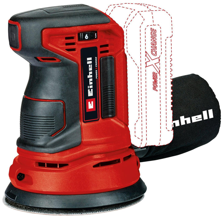 EINHELL - TE-RS 18 Li - Solo, Akumulatorska ekscentrična brusilica - (4462010)-SBT Alati Beograd