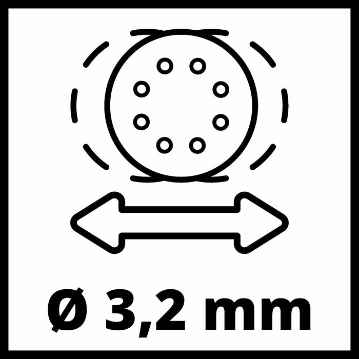 EINHELL - TP-RS 18/32 Li BL - Solo, Akumulatorska ekscentrična brusilica - (4462020)-SBT Alati Beograd