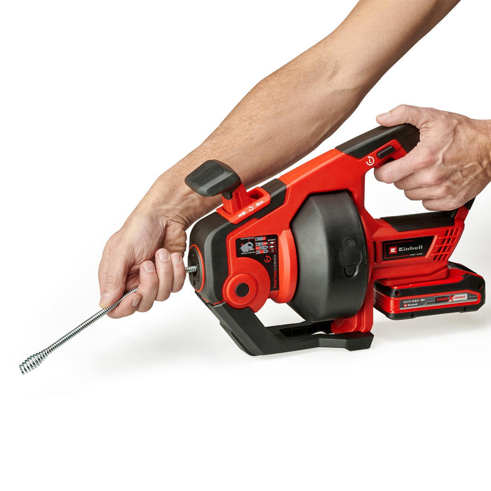 EINHELL - TE-DA 18/760 Li Solo, Čistač odvoda sa sajlom - (4514160)-SBT Alati Beograd