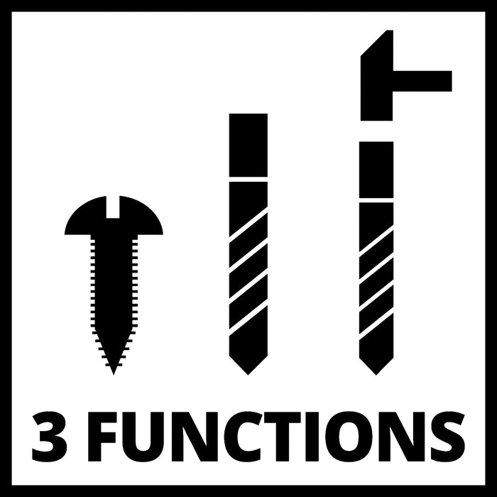 EINHELL - TE-HD 18 Li (1x2.5 Ah), Cordless Rotary Hammer, Akumulatorska čekić bušilica Set - (4514218)-SBT Alati Beograd