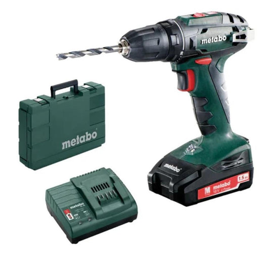 Akumulatorska bušilica - odvrtač Metabo BS 18 18V 1.5Ah max 48Nm (602207970)-SBT Alati Beograd