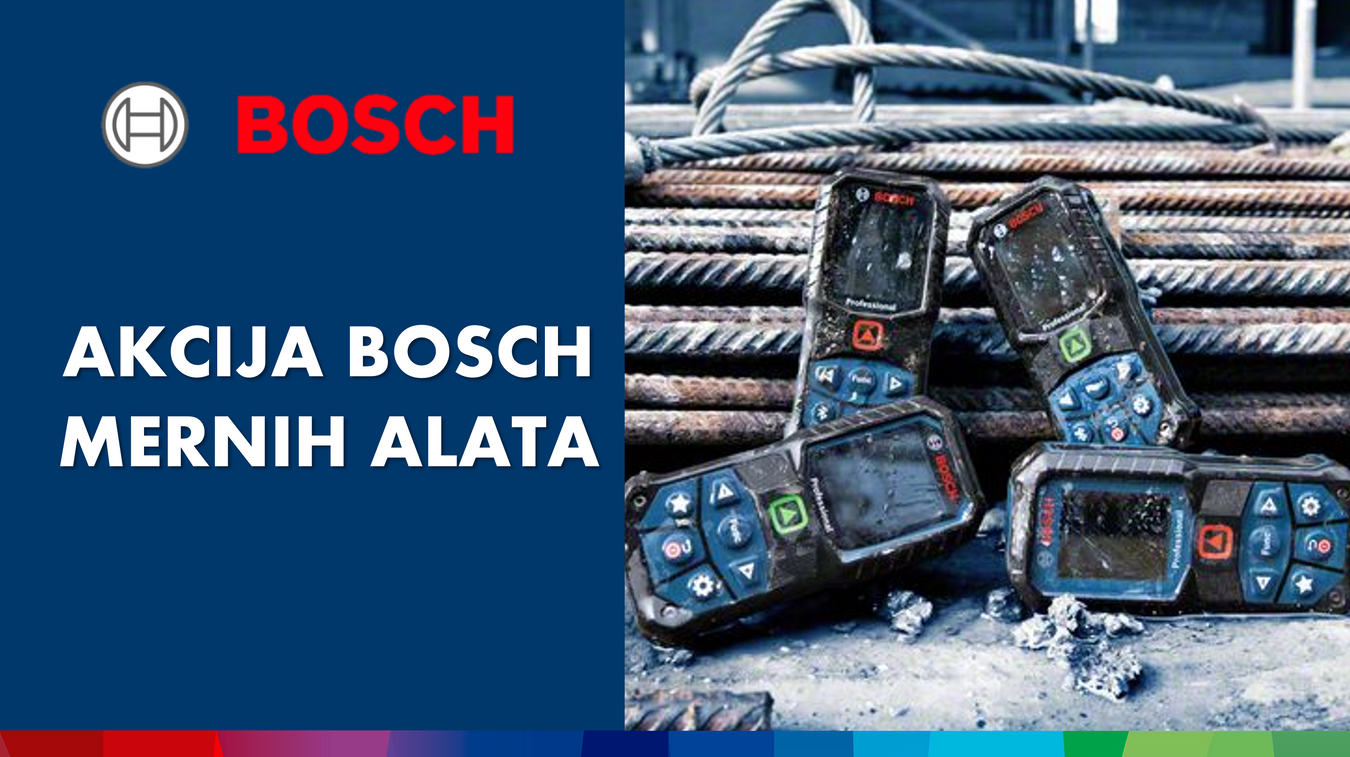 Akcija Bosch alata za merenje