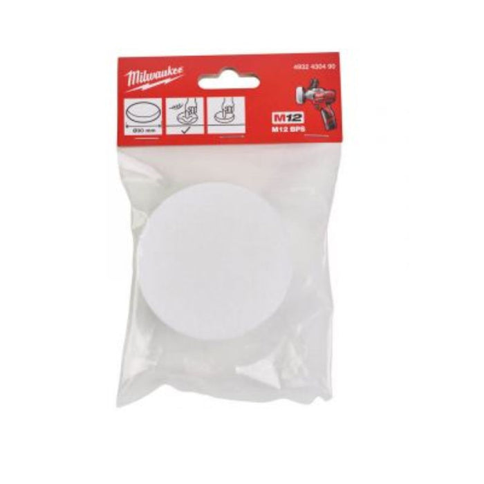 Milwaukee Sunđer za poliranje - meki 80 x 25 mm, beli, 4932430490