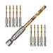 Milwaukee Set burgija za metal, HSS-G, 4 x 26/71,5 mm, Shockwave, 4932478178