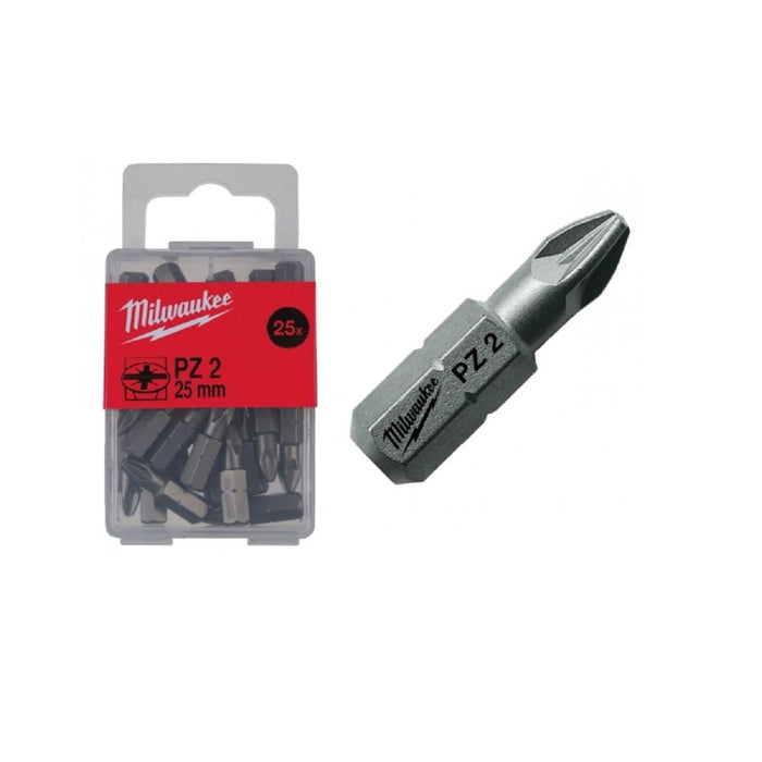Milwaukee Set udarnih bitova, PZ2 x 25 mm, 25 kom, 4932399590