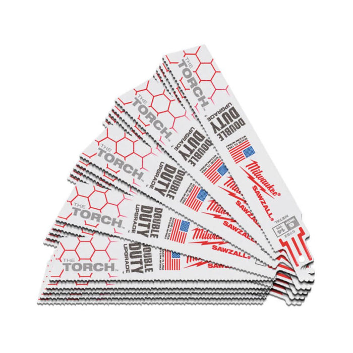 Milwaukee Listovi sabljaste testere za teške uslove rada 150 mm, 14 TPI, 25 kom, 48008782