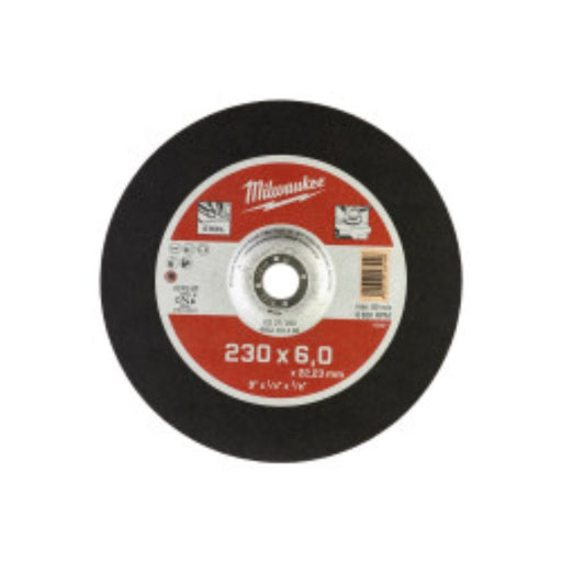 Milwaukee Disk za brušenje metala, 230 x 6 x 22,2 mm, Contractor, 4932451483