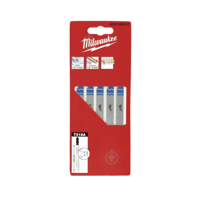 Milwaukee List ubodne testere za metal, 1 x 105 mm , 5 kom, 4932399307