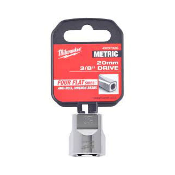 Milwaukee Nasadni ključ sa 6 tačaka, kratka, metrička, 20 mm, 4932479996