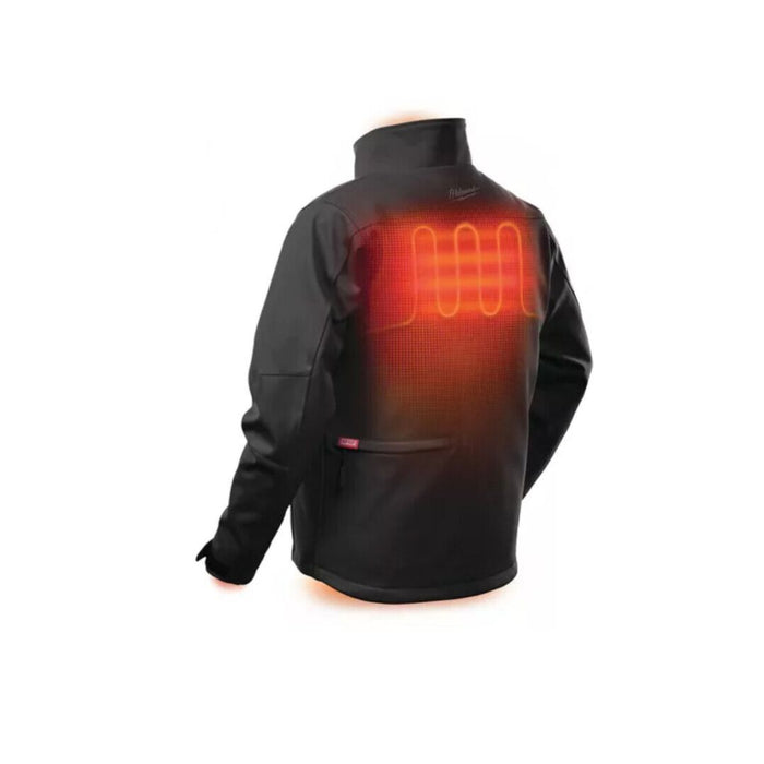 Milwaukee Crna jakna sa grejanjem, M12HJBL5-0, veličina L, 4933478969
