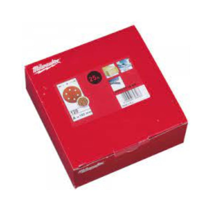 Milwaukee Brusni papir za ekscentričnu brusilicu 150 mm, okrugli, G 40, 25 kom, 4932371596